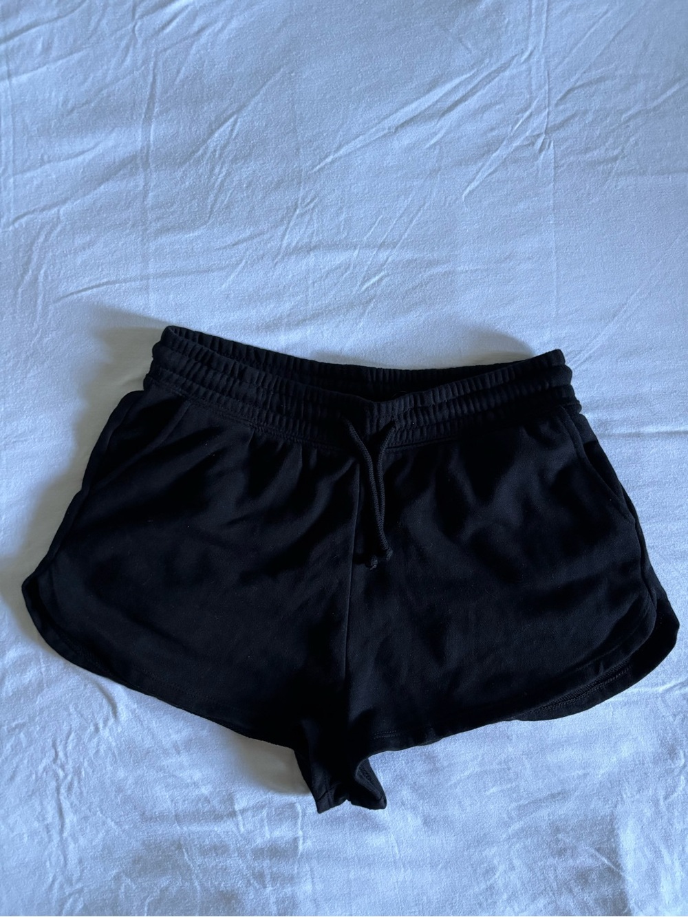 Classic Black Women's Drawstring Shorts